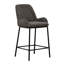 Tabouret de comptoir rembourré gris Aspen (ensemble de 2)-1707768630