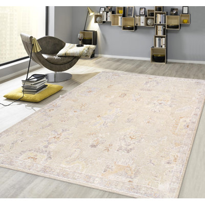 Oushak Hand Knotted Wool Oriental Rug