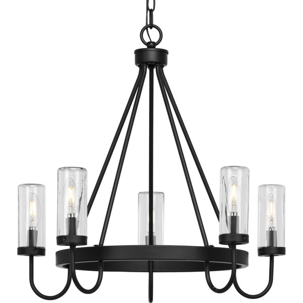 Laurel Foundry Modern Farmhouse Widener 5 - Light Outdoor Chandelier ...