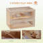 Cage à hamster à 2 niveaux Pawhut