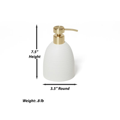 Dubai (brass trim) Lotion Pump