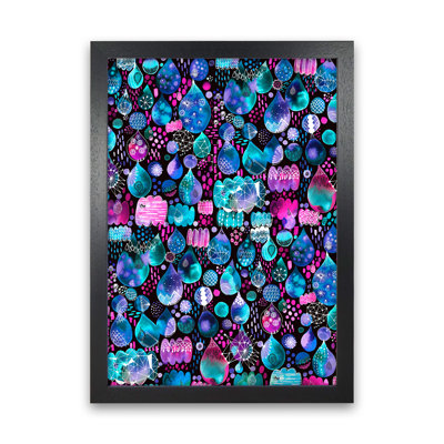 Rain Stitches Neon - Print