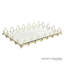 Ric Rac Tray-Gold W/Antique Mirror