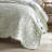 Elegant Sage Green Bedding Sets, Polyester King Size Comforter For Home