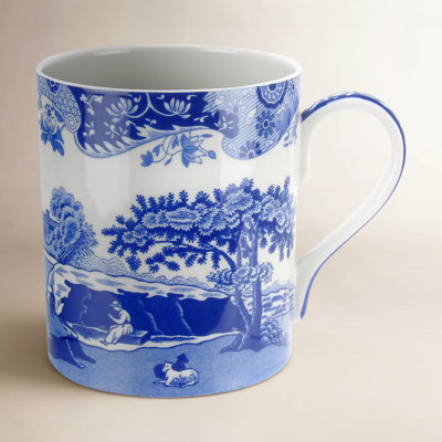 Blue Italian Porcelain Mug