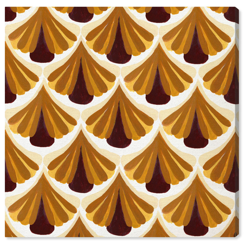 'Throwback Pattern' Graphic Art Print, Wrapped Canvas, 40" H x 40" W x 1.5" D