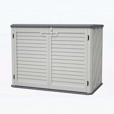 Horizontal Storage Cabinet with Removable Shelf