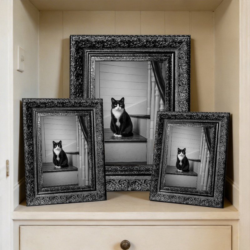Cadre photo mural 11 pièces x 11 po 11 pièces pour décor de bureau, Noir, 3, 11 po x 14 po