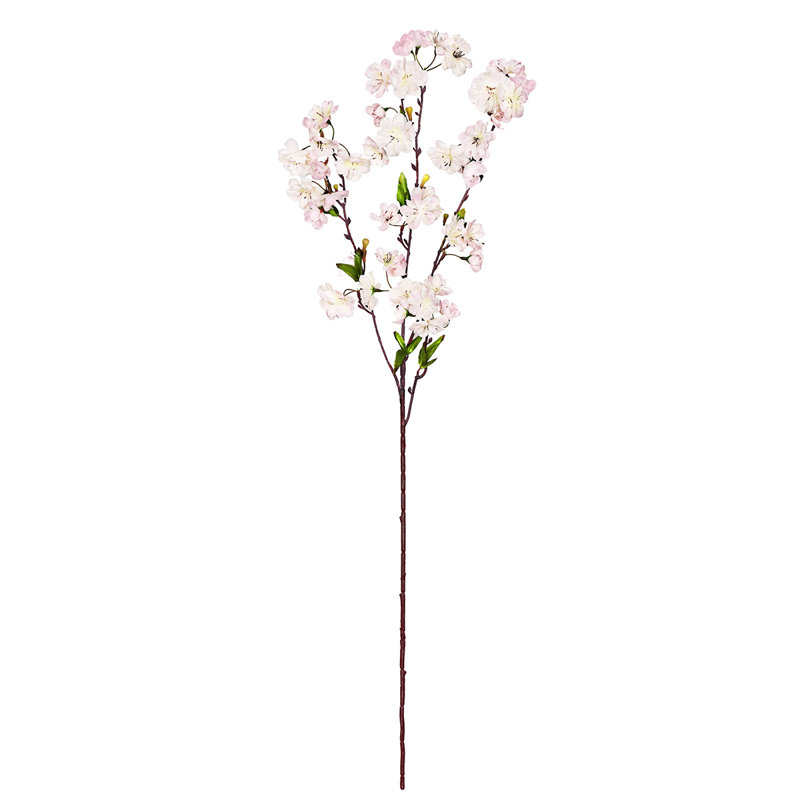 Fabric Cherry Blossom Arrangement, Cream Pink