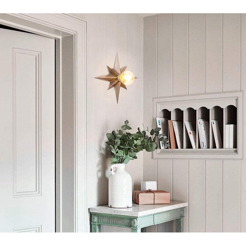 Plafonnier encastré Star - Parfait pour la chambre à coucher, le bureau, le couloir et le vestibule, Satin