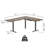 XL Electric Height Adjustable Corner Standing Desk-116517252