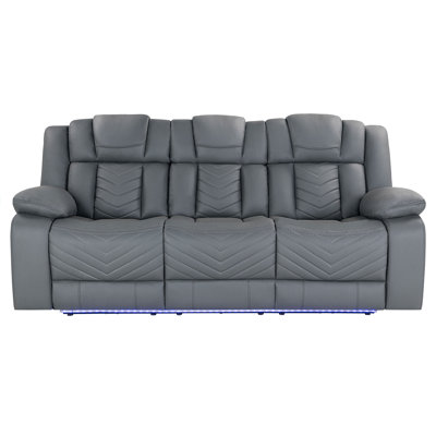 Tronvia Recliner Sofa with LED