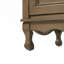 Ensemble de meuble-lavabo double 60 po, armoire de salle de bain vintage avec deux lavabos en céramique séparés et brun antique