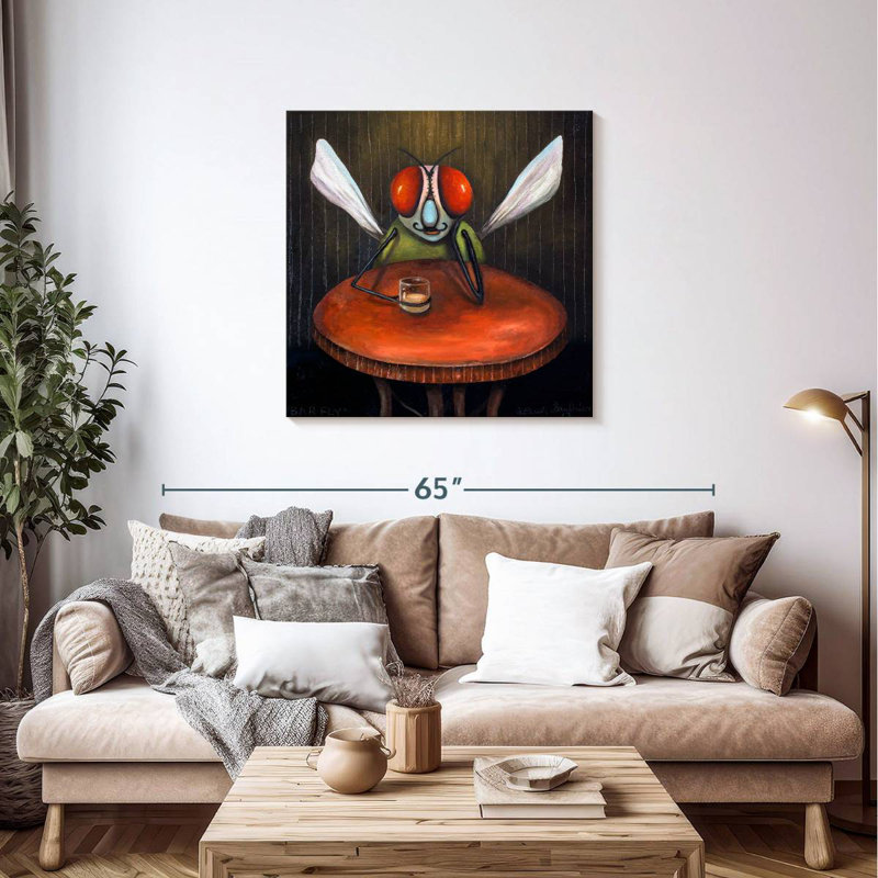 Ketti Bar Fly, 36" H x 36" W