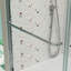 Porte de douche à dérivation, porte coulissante, avec verre trempé de 1/4 po 50-54 po x 70 po-111493707