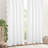 Coastal Chic Scallop Edge Window Curtain 2 Panels Set, Dark Blue 52" W X 84" L,2pcs-543999972-543999983