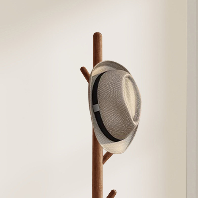 Solid Wood Hall Tree With Shoe Storage,Entryway Bench With Coat Rack Stand