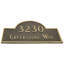 Plaque d’adresse murale sur 2 lignes-23386350-23386357