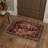 Gemini Oriental Machine Washable Red Indoor Area Rug with Non-Slip Backing-615691499-615872976