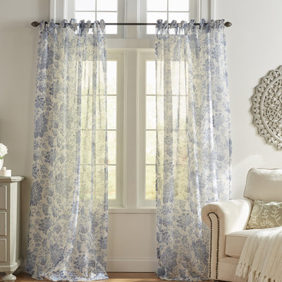 Arly Sheer Single Curtain Panel