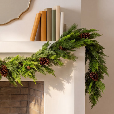 72" Cedar Christmas Garland