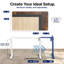 Structure de bureau électrique à moteur simple-1680060312
