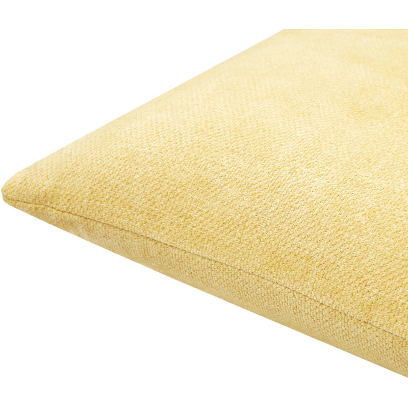 Kamaili Reversible Pillow Cover, Pillow Cover Only - No Insert, Yellow, 20"H x 20"W
