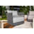 Capri Powder-Coated Aluminum Patio Swivel Chair with Sunbrella® Cushions, Commercial Grade