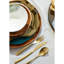 Shady Dark Green Dinner Plate