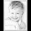 Olayinka White Solid Wood Picture Frame