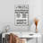 Proper Bathroom Rules Canvas Print-766405863