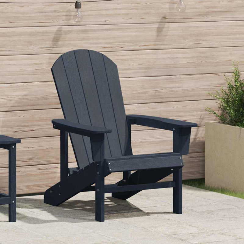 Outdoor Adirondack Chair, Navy
