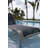 Saliba Outdoor Metal Chaise Lounge