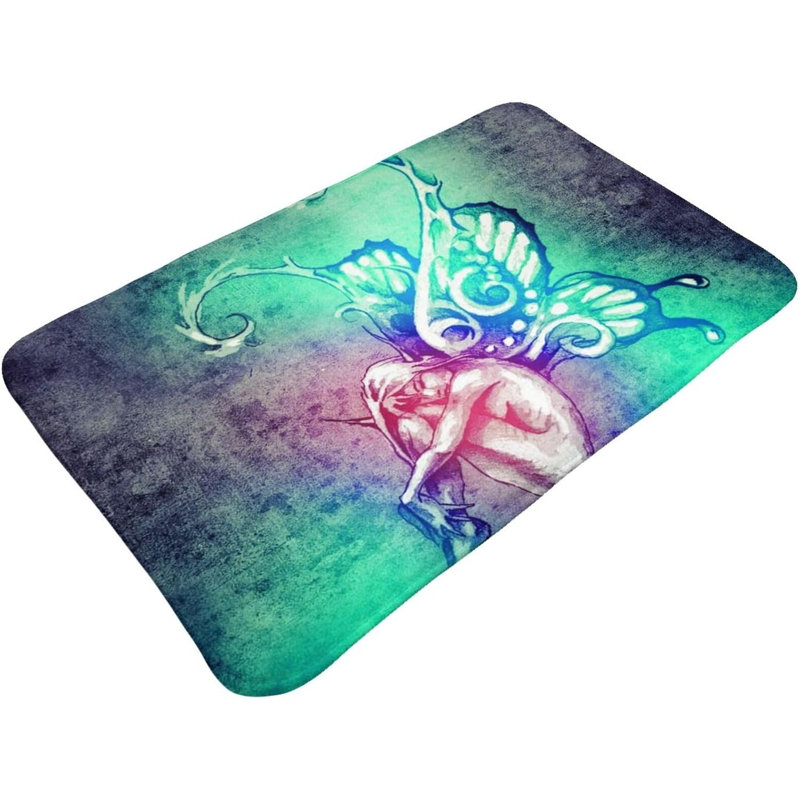 Tapis de sol en flanelle, 43 x 119 cm, 11.02" W x 12.6" L