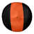 Black/Orange