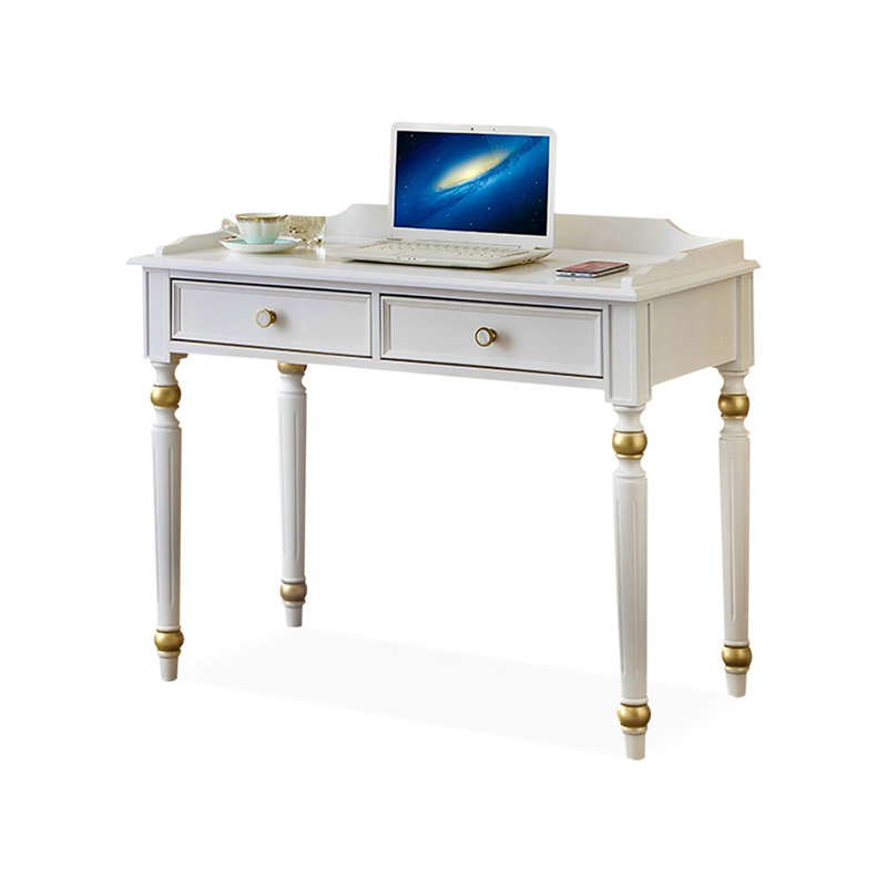 Bureau d'écriture avec tiroirs, 33.46"H*39.37"W*19.69"D