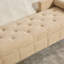 Banc de rangement avec accoudoirs et coussins 64,57 po Farmhouse-131529764