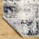Ceslie Gray/Dark Blue Area Rug