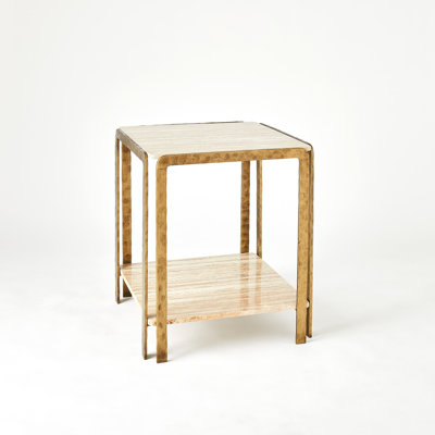Stone End Table