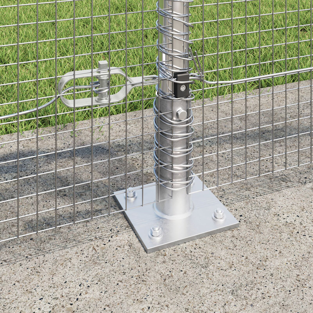 80cm H x 5000cm W Steel Border Fencing