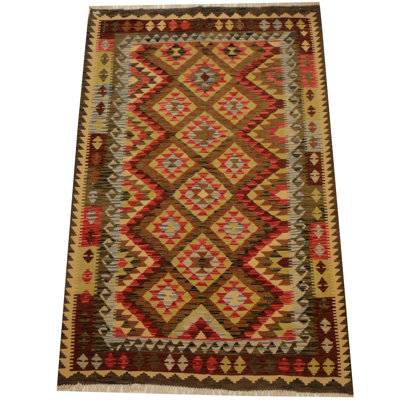 Azpeitia Wool Southwestern Indoor Rug