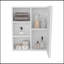 Armoire à pharmacie Wolcott, blanc