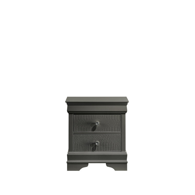 Table de chevet 2 tiroirs Blaze