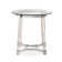 Hamil Glass Top End Table