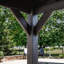 Backyard Discovery Stonebridge Heavy-Duty Galvanised Steel Outdoor Patio Gazebo with Powerport 3.7m x 2.9m (12ft x 9.5ft)