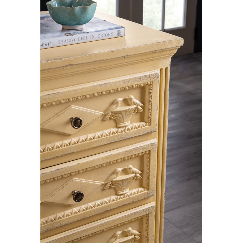 Charleston Accent Chest, Yellow Ochre