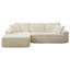 93.7 " Corduroy Sofa-1786222145