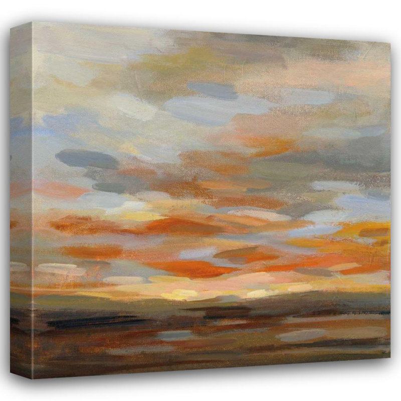 «Red Barrel Studio® Vassileva, Silvia», art sur toile tendue sous le titre: High Desert Sky II, H 36 po x l 36 po
