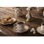 Sterling Check Stoneware Espresso Cup and Saucer-637825622-637825618