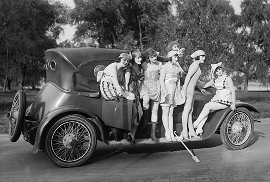 « mack sennett filles », reproduction de photo